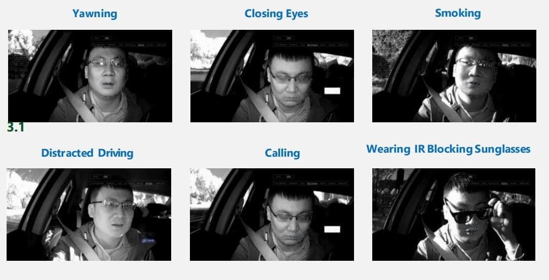 駕駛員狀態監測系統