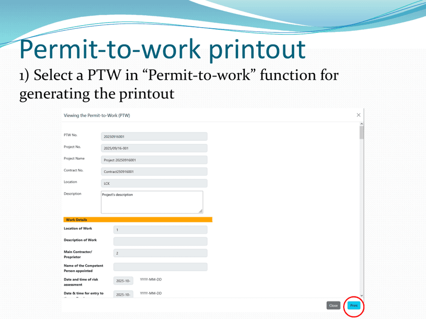 Permit-to-Work 安全文件審批系統 圖片 7